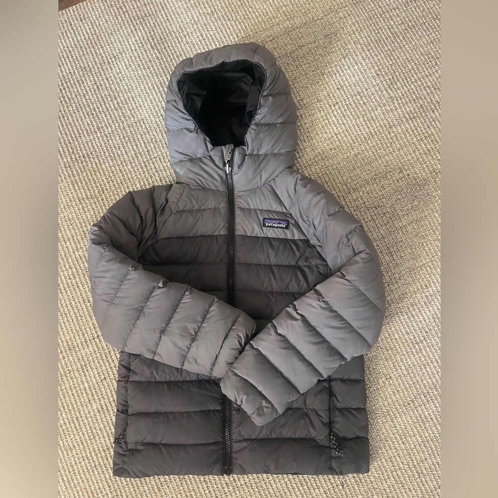 Patagonia Kids Reversible Down Sweater Hoody